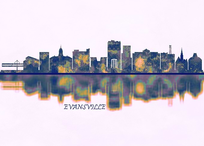 Evansville Skyline