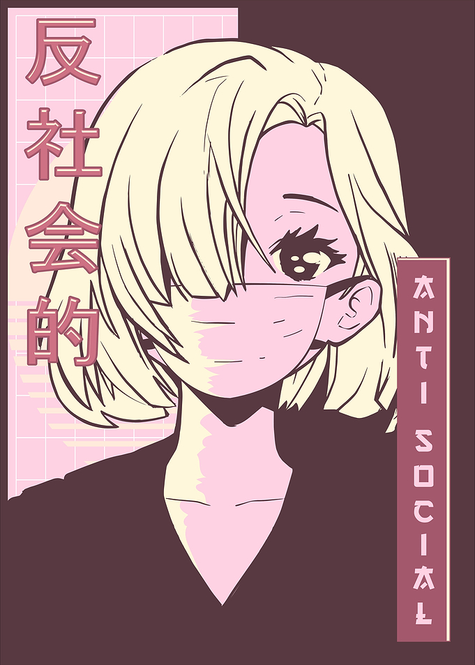 Antisocial Anime Girl