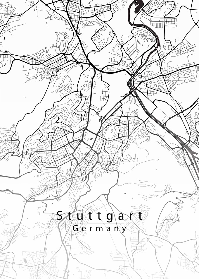 Stuttgart City Map