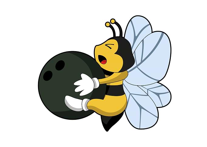 Bee Bowling Bowling ball