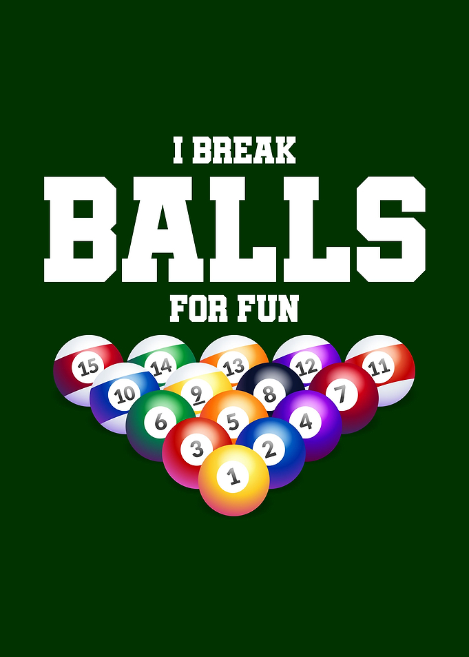 Pool Billiard Wall Decor