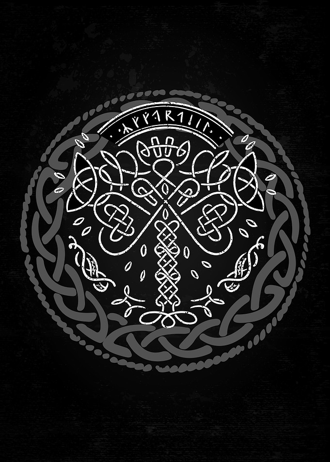 Tribal Worldtree Yggdrasil