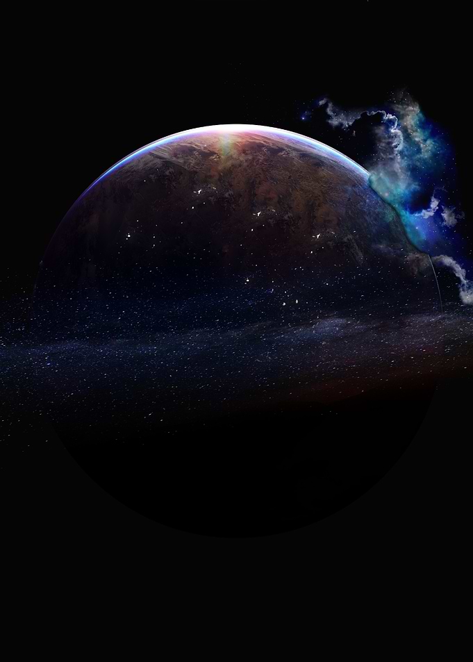 Blue Burst Planet