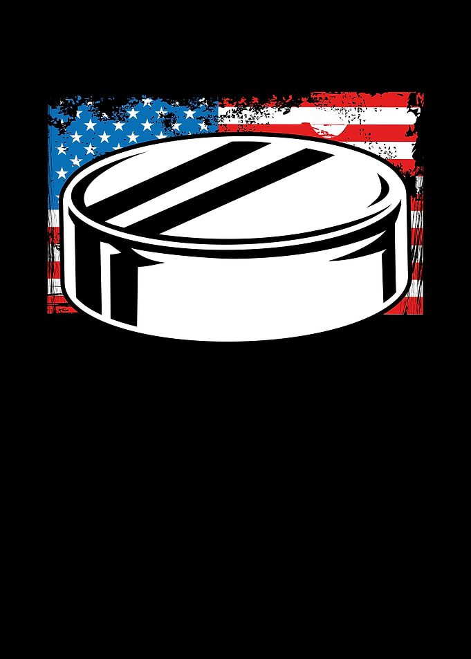 USA Hockey puck