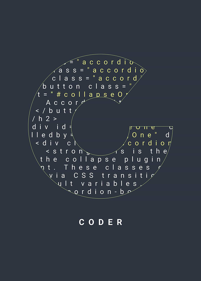 Coder Developer Minimalist