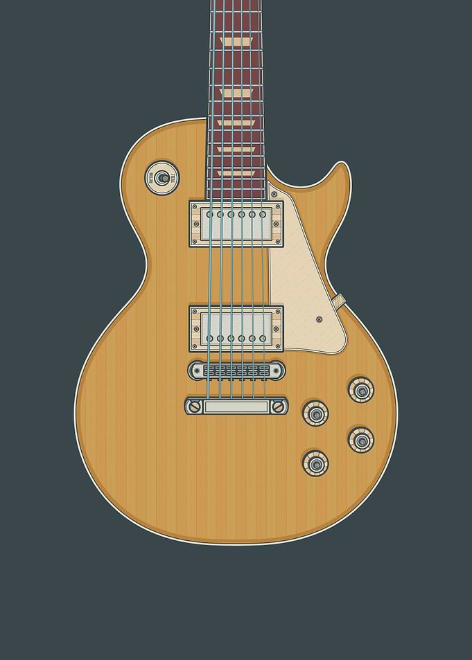 Gold Top Guitar