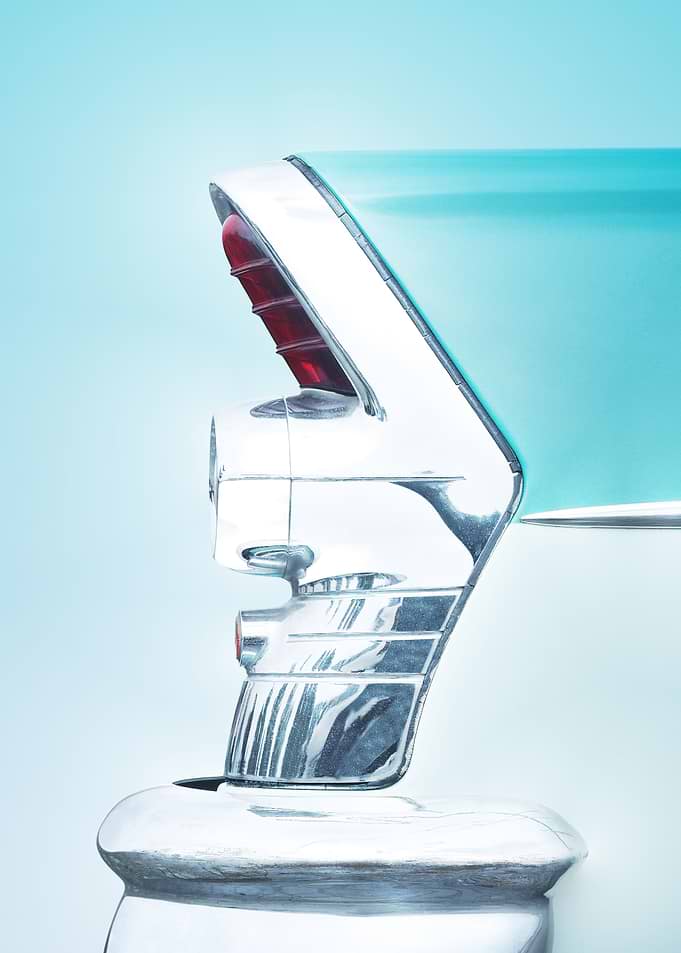 1955 Century tail fin