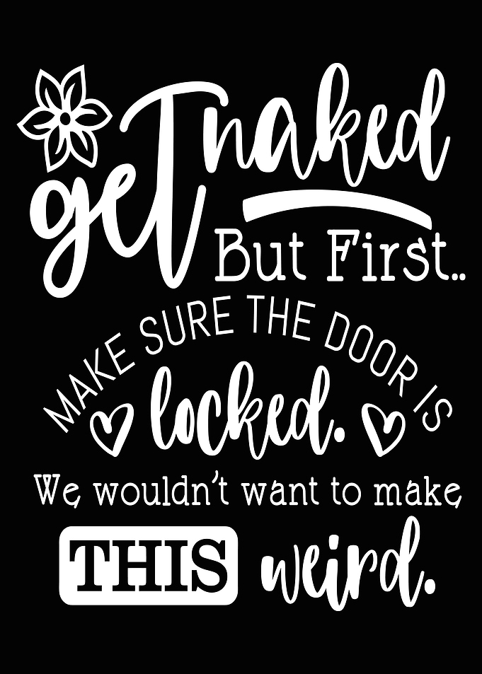 Get naked Poster