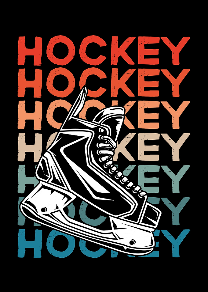 Hockey shoe retro