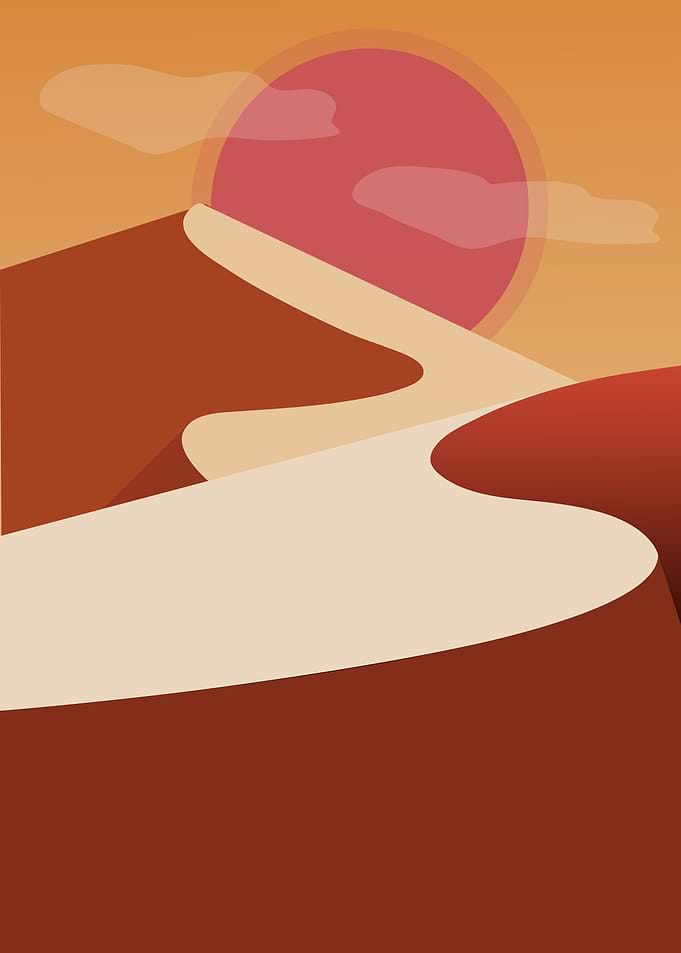 Sunset Desert
