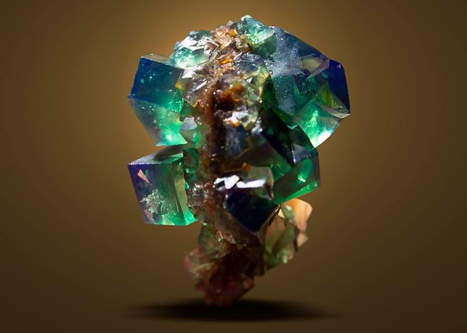 fluorite mineral specimen