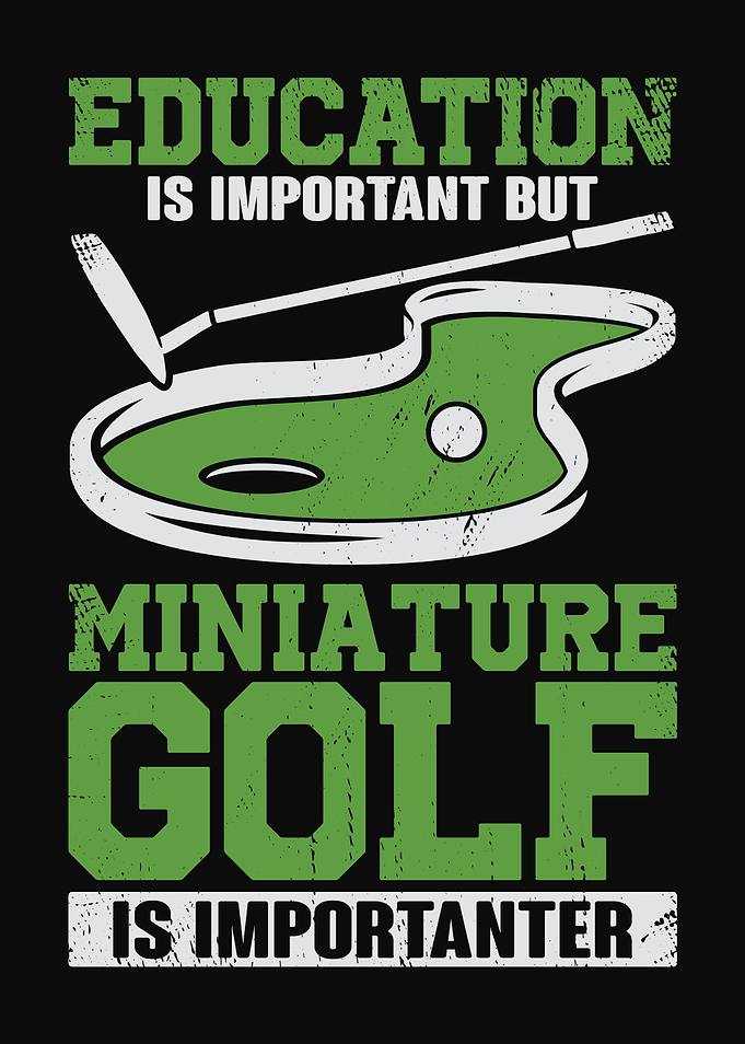 Miniature Crazy Golf