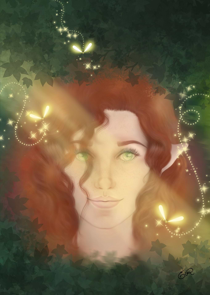 Fire Fairy by Elka Romero