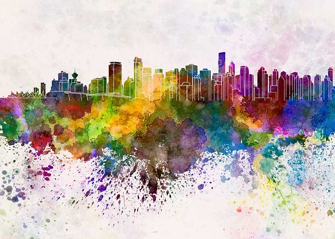 Vancouver skyline