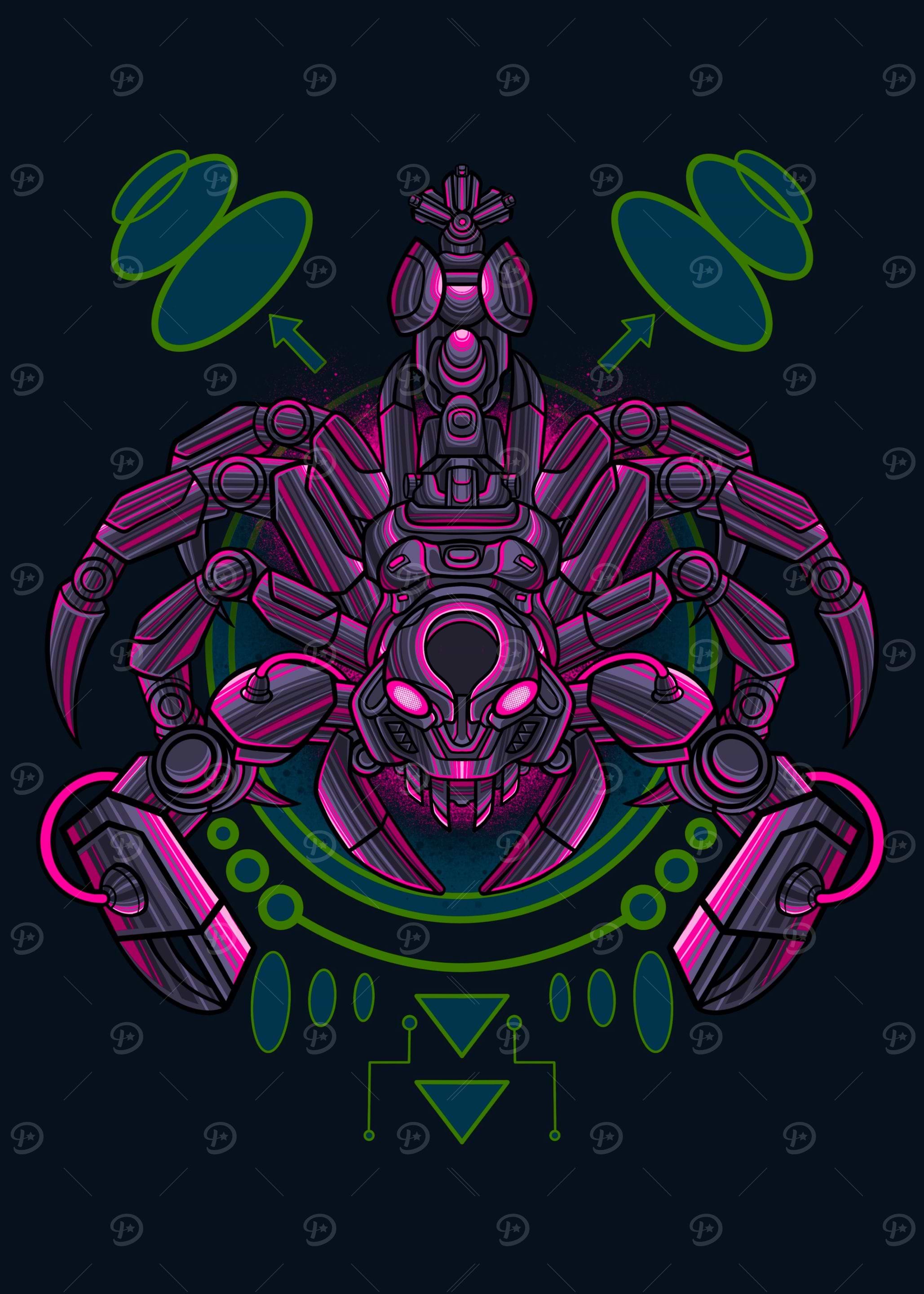 scorpion mecha robot