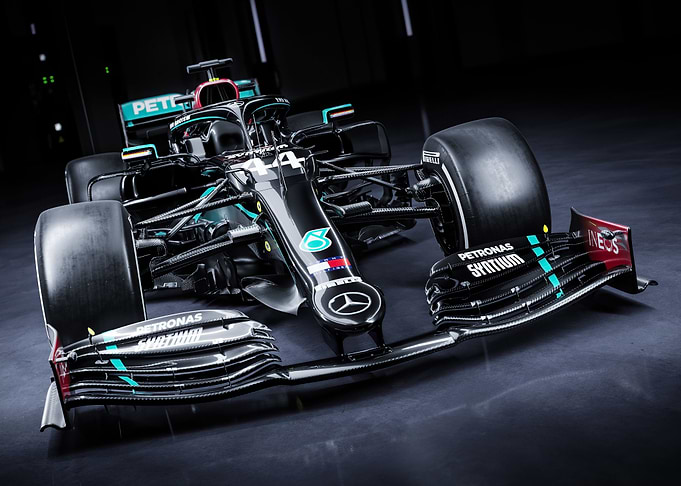 Mercedes AMG F1 W11 car