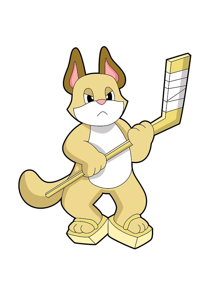 Cat Ice hockey Sports