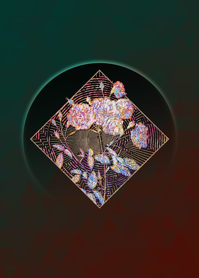 Ternaux Rose Bloom Mosaic