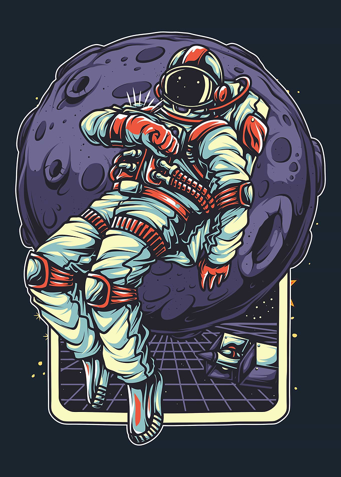 Posters Astronaut Art