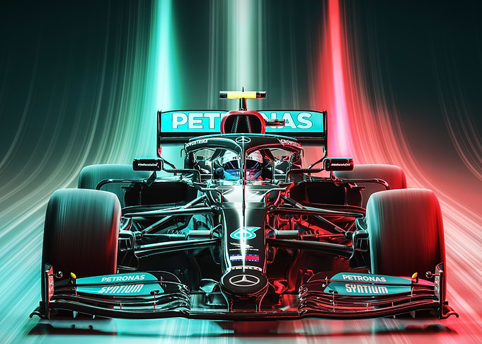 Mercedes AMG F1 W12 Car
