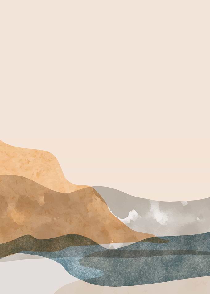 Abstract mountain