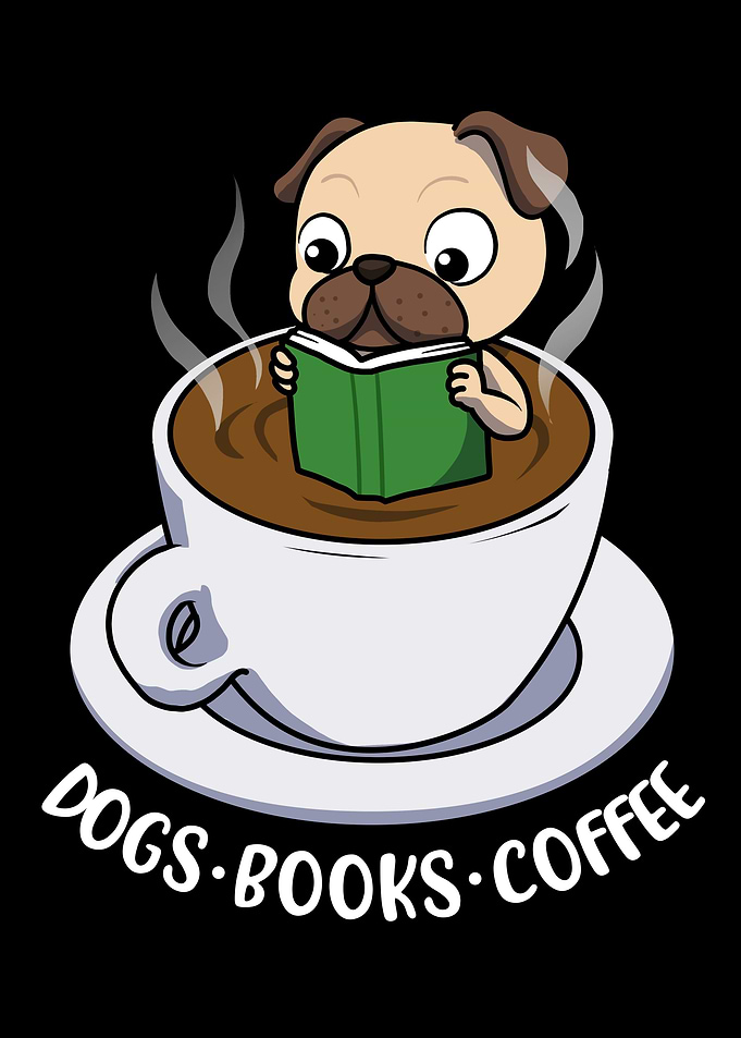 Dogs Books Coffee