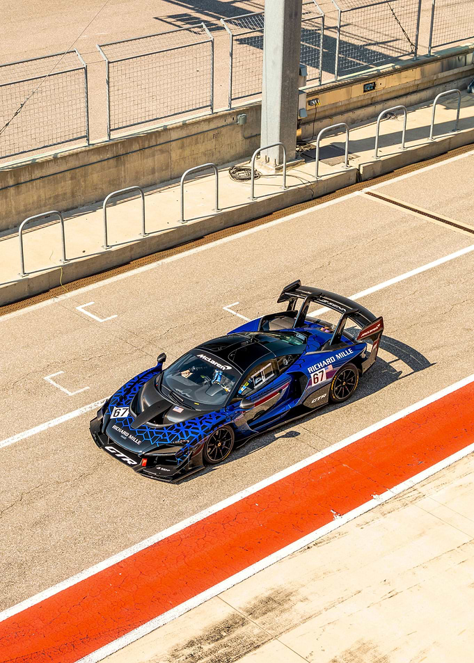 McLaren on the Race Track
