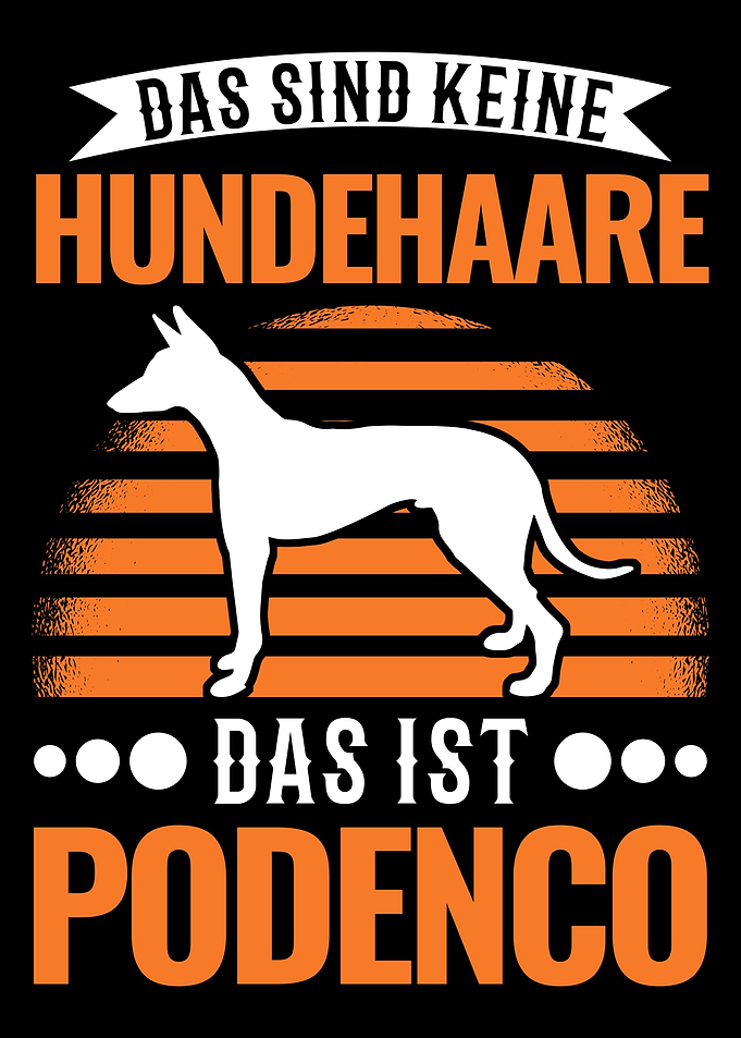 Podenco Glitzer Spanischer
