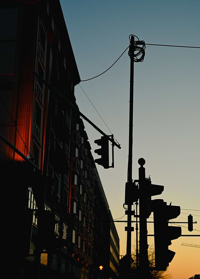 City sunset