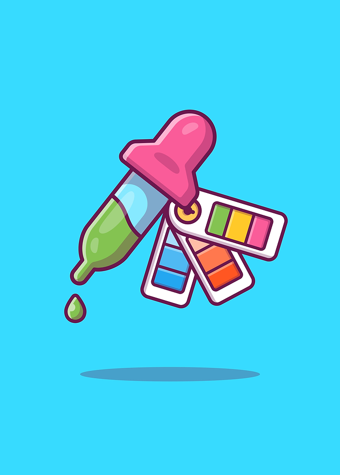 Pipette Paint Drop