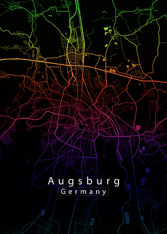 Augsburg City Map