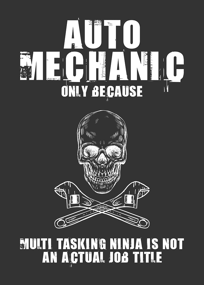 Mechanic Wall Art Decor