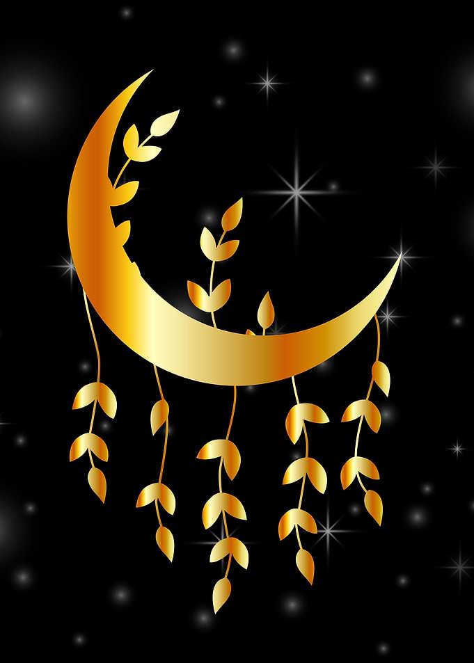 moon dream catcher