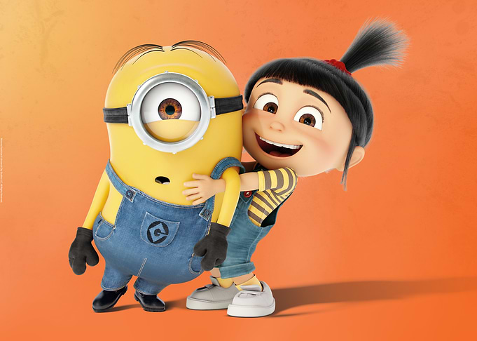 Agnes with Minion
