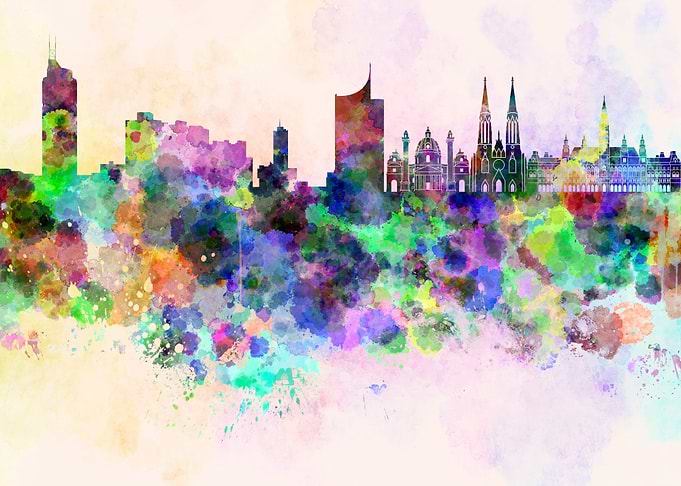 Vienna skyline