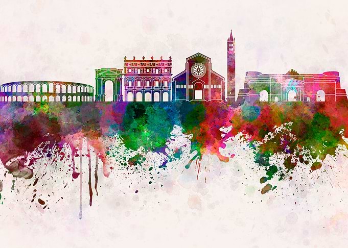 Verona skyline