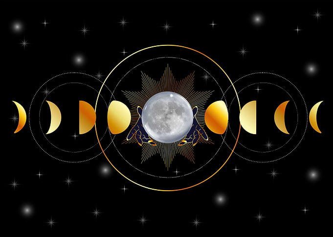Hands on Full moon