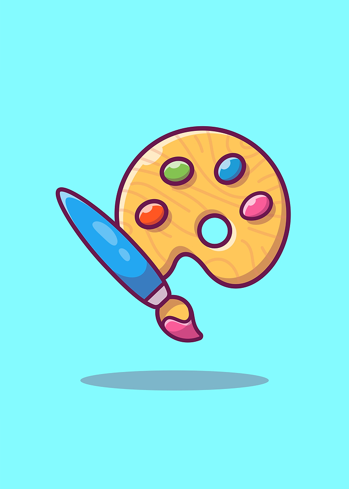 Paint Palette Brush