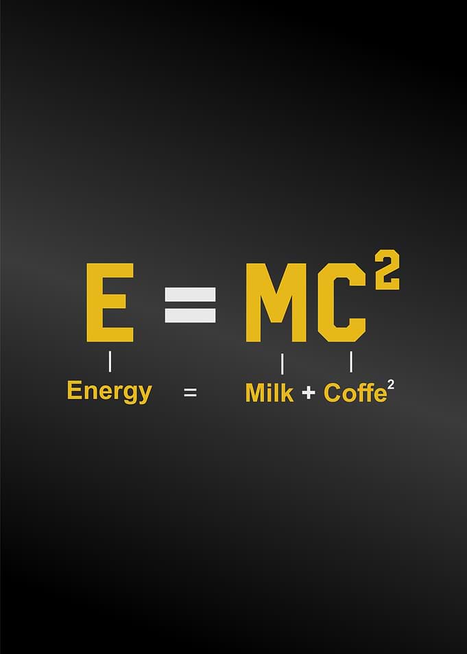 coffee text art periodic
