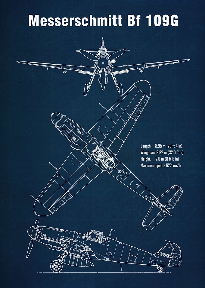 Bf 109G fighter aircraft