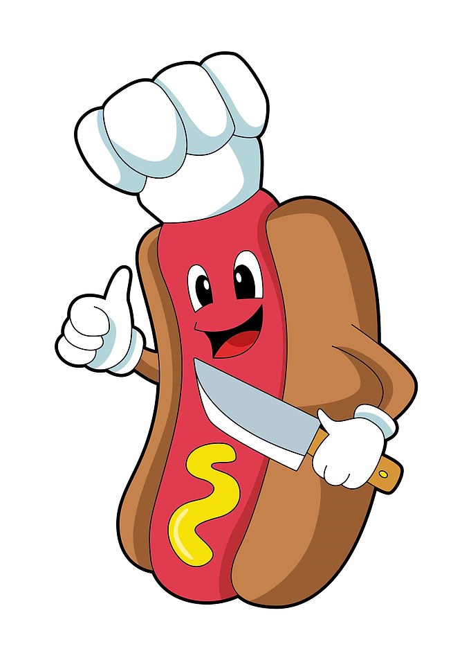 Cook Hotdog Knife