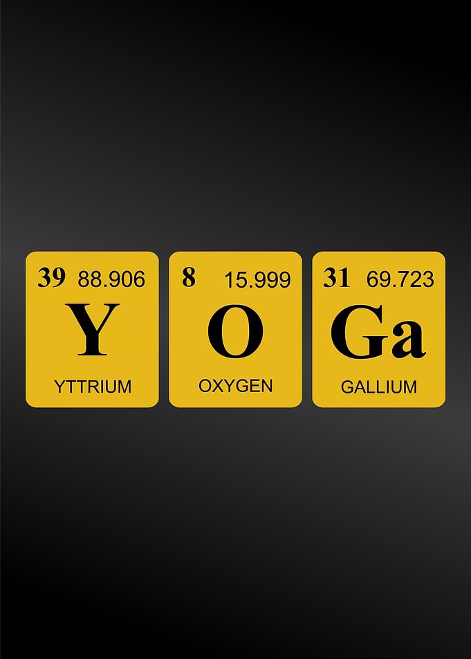 yoga text periodic table