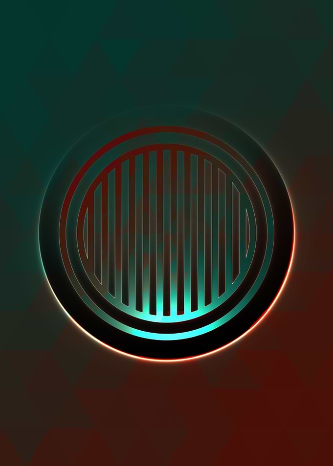 Glowing Glyph Seal Circle