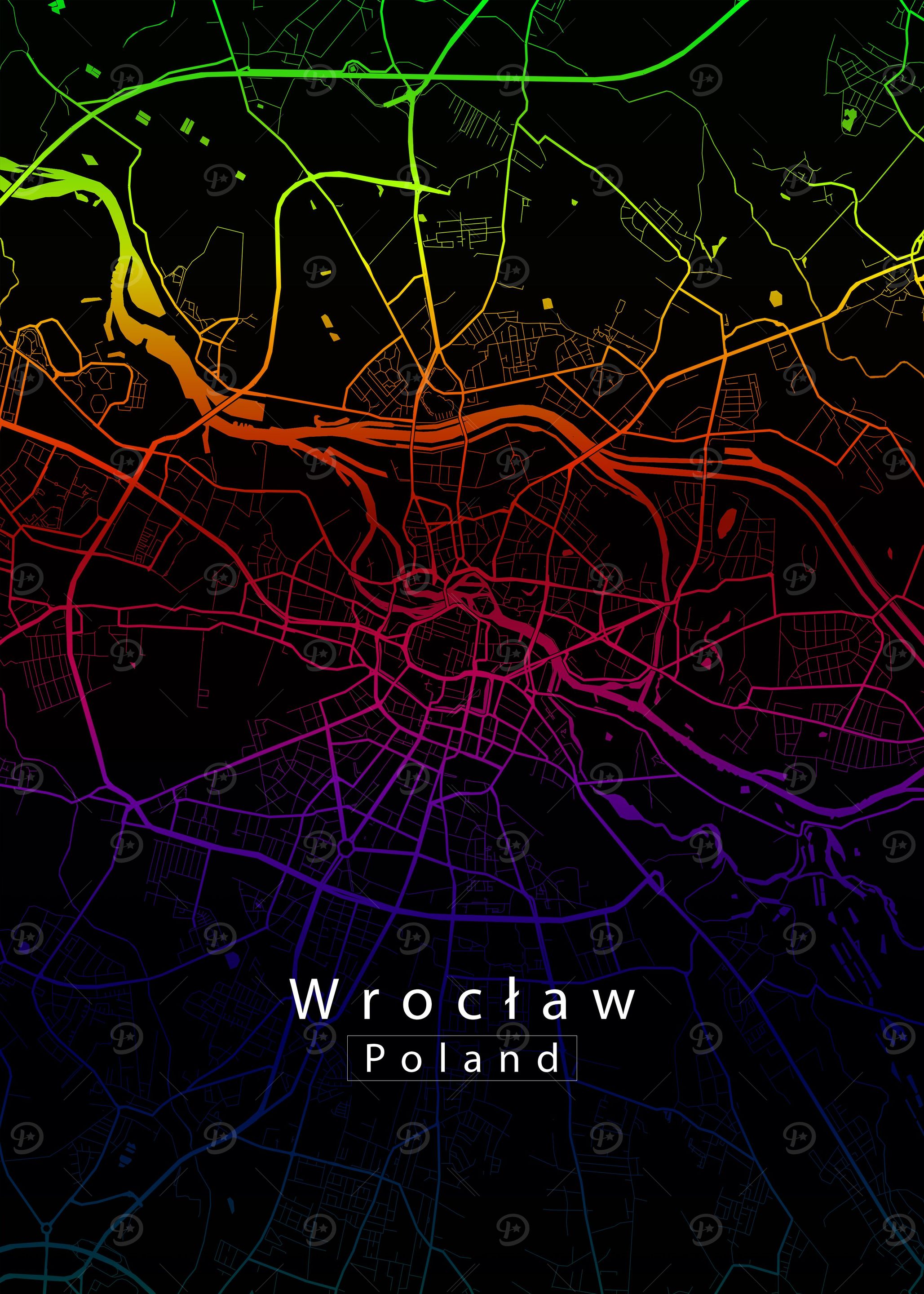 Wroclaw City Map