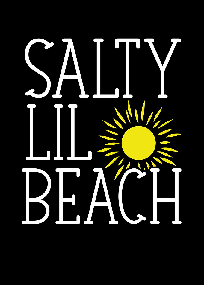 Salty lil beach