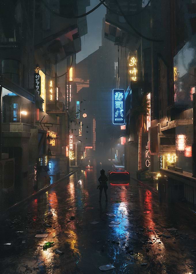 Cyberpunk Underwrld Street