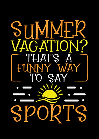 Summer sport vacation