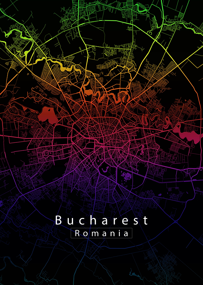 Bucharest City Map
