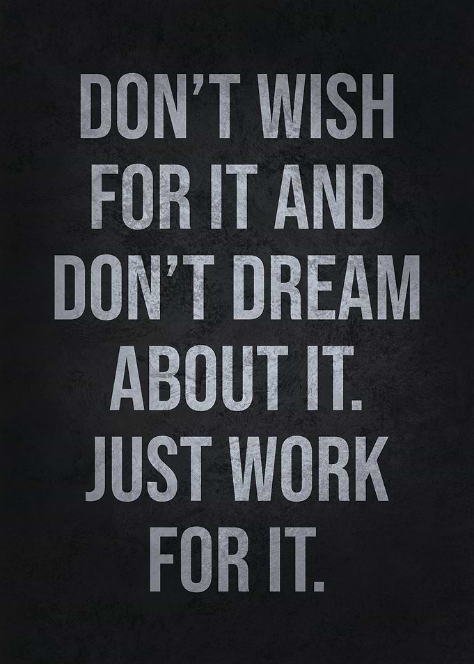 Wish For It vs Work For It