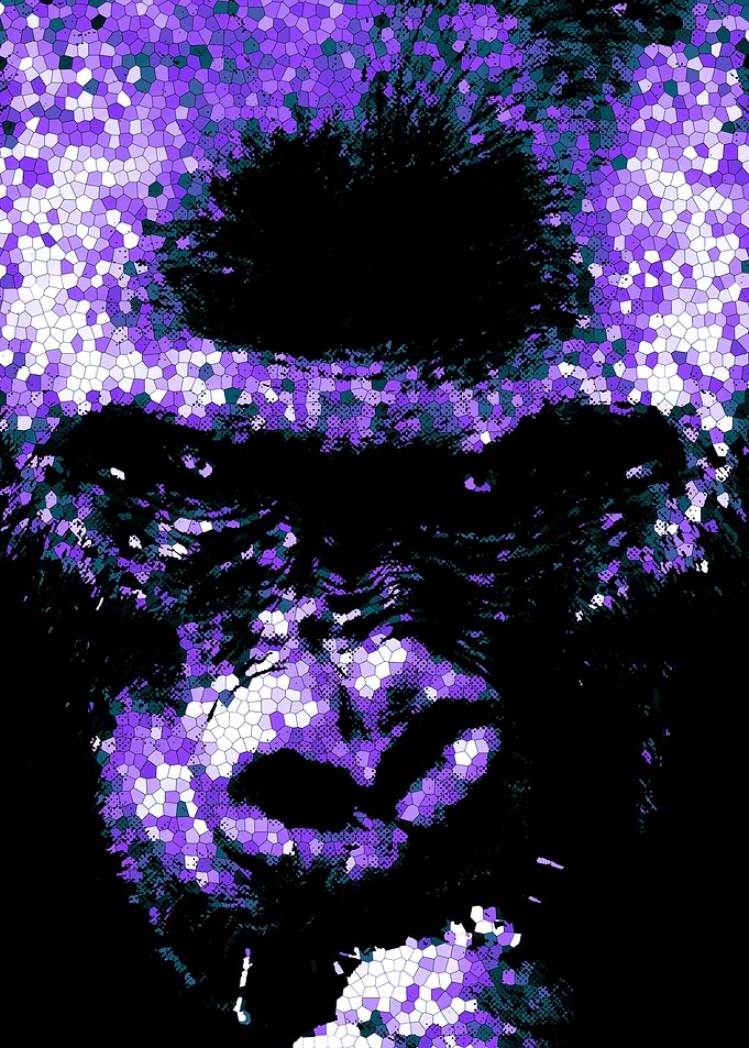 Abstract Polygon Gorilla